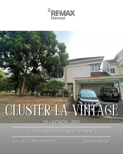 Rumah Cluster La Vintage - De Latinos BSD