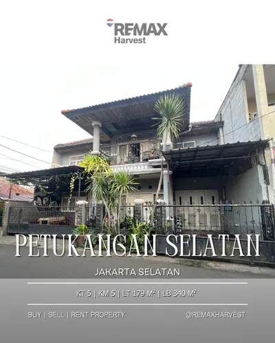 Rumah Posisi Hoek Petukangan Selatan