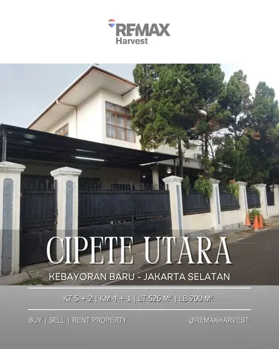 Rumah Cipete Utara - Kebayoran Baru