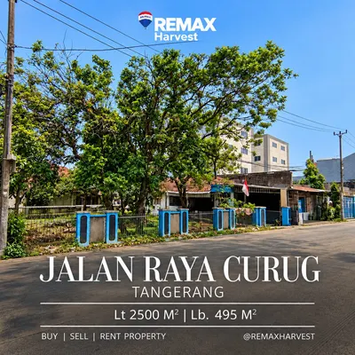 Tanah dan Bangunan Curug Tangerang